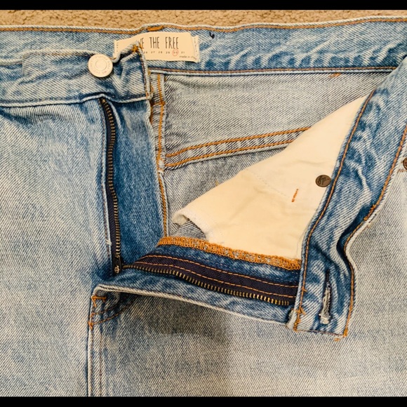 •WE THE FREE DENIM SKIRT• - Picture 4 of 4